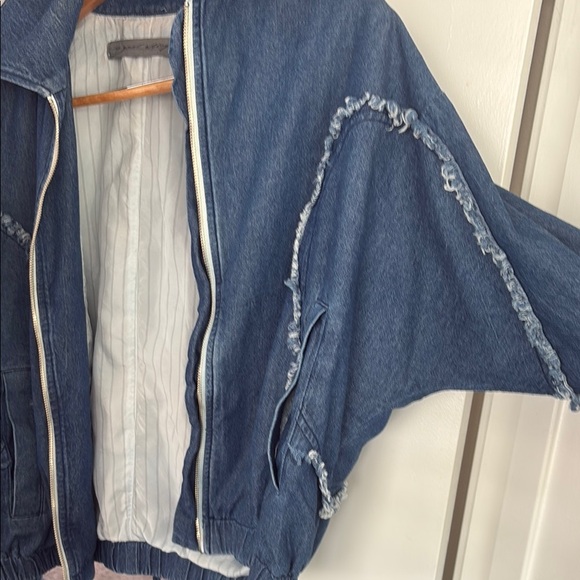 Raquel Allegra Blue Jean Jacket - Picture 5 of 10